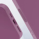 Acheter Avizar Coque pour iPhone 16 Bague Support Silicone Flexible Violet