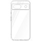 Avizar Coque pour Google Pixel 8A Silicone Dos Rigide Fine Légère Transparent Conception résistante aux chocs et rayures avec bloc caméra protégé des éraflures