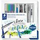 Staedtler Kit aquarelle & de calligraphie Watercolor Feutre à pointe fine