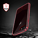 Force Case Pure Coque iPhone 6 / 6S / 7 / 8 / SE 2020 Tryax Anti-chute 1m Rouge pas cher