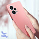 Acheter Avizar Coque pour Xiaomi Redmi Note 12 Pro Silicone Semi-rigide Finition Douce au Toucher Fine  Rose