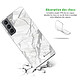 Avis LaCoqueFrançaise Coque Samsung Galaxy S21 5G 360 intégrale transparente Motif Marbre gris Tendance