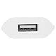 Avis Avizar Chargeur Adaptateur Secteur USB puissance 1A pour Smartphone -Blanc