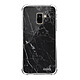 Evetane Coque Samsung Galaxy A8 2018 anti-choc souple angles renforcés transparente Motif Marbre noir Coque Samsung Galaxy A8 2018 anti-choc souple angles renforcés transparente Marbre noir