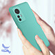 Acheter Avizar Coque pour Xiaomi 12T et 12T Pro Silicone Semi-rigide Finition Soft-touch Fine  turquoise