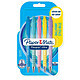 PAPER MATE Stylo à bille FlexGrip Ultra Pastel, blister de 5 Stylo à bille