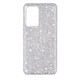 Avizar Coque pour Samsung Galaxy A53 5G Paillette Feuille Amovible Silicone Semi-rigide  Argenté - Coque à paillettes spécialement conçue pour votre Samsung Galaxy A53 5G