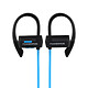 Acheter Powerade 480022 - Ecouteurs intra auriculaire sport bluetooth - noir et bleu cyan