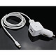 Acheter Muvit Chargeur Voiture Allume cigare Lightning 1A 1,2M Blanc