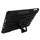 Avizar Coque iPad 5 / 6 / Air / 2018 Coque Antichocs renforcé + Support intégré Noir pas cher