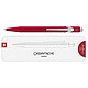 CARAN D'ACHE Stylo à bille 849 Colormat-X, rouge Stylo à bille