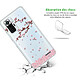 Avis Evetane Coque Xiaomi Redmi Note 10 Pro 360 intégrale transparente Motif Chute De Fleurs Tendance