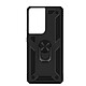 Avizar Coque Samsung Galaxy S21 Ultra Antichoc Bi-matière Bague Support Vidéo noir Coque de protection spécialement conçue pour Samsung Galaxy S21 Ultra.