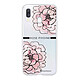 LaCoqueFrançaise Coque Samsung Galaxy A20e 360 intégrale transparente Motif Rose Pivoine Tendance Coque Samsung Galaxy A20e 360 intégrale transparente Rose Pivoine Tendance