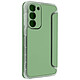 Avizar Etui pour Samsung Galaxy S23 Plus Clapet Magnétique avec Porte Carte  vert pâle - Etui portefeuille de la collection Piano Book spécialement dédié à votre Samsung Galaxy S23 Plus