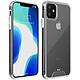 Avizar Coque iPhone 11 Protection Bi-matière Bumper Collection Cristal Transparent Coque de protection spécialement conçue pour Apple iPhone 11, Collection Cristal