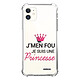 Evetane Coque iPhone 11 anti-choc souple angles renforcés transparente Motif Je suis une princesse Coque iPhone 11 anti-choc souple angles renforcés transparente Je suis une princesse