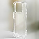 Avizar Coque pour iPhone 15 Pro Dos Rigide Coins Bumper Antichoc  Transparent pas cher