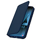 Avizar Housse Samsung Galaxy A40 Étui Folio Portefeuille Fonction Support bleu nuit Étui Flip book cover spécialement conçu pour Samsung Galaxy A40