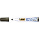 Bic Marqueur tableau blanc effaçable à sec 1701 ECOLUTIONS Pte Ogive Large Noir x 12 Marqueur pour tableaux blancs