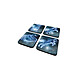 Harry Potter - Pack 4 sous-verres Patronus Pack de 4 sous-verres Harry Potter, modèle Patronus.