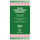 EXACOMPTA Plan comptable général avec couverture plastique 17,5x9cm Manifold