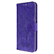 Avizar Étui Portefeuille pour Xiaomi Redmi 12C Simili Cuir Motif Papillon Floral Violet - Housse protectrice et design spécialement conçue pour Xiaomi Redmi 12C