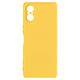 Avizar Coque pour Sony Xperia 5 V Silicone Semi-rigide Finition Soft-touch avec Dragonne  Jaune - Une coque de protection spécialement conçue pour votre Sony Xperia 5 V