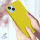 Acheter Avizar Coque pour iPhone 14 Plus Silicone Semi-rigide Finition Soft-touch Fine  jaune