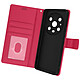 Avizar Housse pour Honor Magic4 Pro Aspect Grainé Clapet Portefeuille Stand Vidéo  rose - Étui folio spécialement conçu pour votre Honor Magic4 Pro