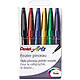 PENTEL Pochette de 6 Feutres pinceau Brush Sign Pen Assortiment Funny Crayon feutre