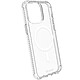 Muvit Coque pour iPhone 15 Pro Max Antichoc 3M Compatible MagSafe Transparent Compatible MagSafe