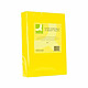 Q-CONNECT Papier couleur multifonction a4 80g/m2 unicolore jaune intense ramette 500 feuilles Papier couleur