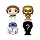 Star Wars - Pack 4 figurines Bitty POP! Vinyl Leia 2,5 cm Pack de 4 figurines Star Wars Bitty POP! Vinyl Leia 2,5 cm.