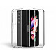 Force Case Double Coque Renforcée pour Samsung Galaxy Z Fold 3 DUO Transparent Coque avant + Coque arrière pour une protection à 360°