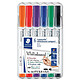 STAEDTLER Marqueurs pour tableau blanc Lumocolor, étui de 6 Marqueur pour tableaux blancs