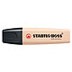 STABILO Surligneur BOSS ORIGINAL NatureCOLORS - beige rosé x 10 Surligneur