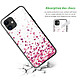 Avis Evetane Coque iPhone 11 Coque Soft Touch Glossy Confettis De Coeur Design