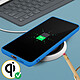 Avis Avizar Coque Samsung Galaxy S21 Plus Silicone Souple Soft Touch Compatible QI Bleu