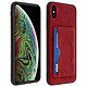 Avizar Coque Rouge Antichoc pour Apple iPhone XS Max - Coque Rouge antichoc Apple iPhone XS Max