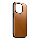 Nomad Coque Modern Cuir pour iPhone 15 Pro English Tan pas cher