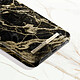 iDeal of Sweden Coque pour iPhone 13 Pro Marbré Luxe Ultra fine Golden Smoke Marble Noir / Or pas cher