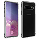 Avizar Pack Protection Samsung Galaxy S10 Coque Souple + Film Verre Trempé Transparent Un pack de protection premium composé d'une coque et un film écran, pour Samsung Galaxy S10