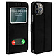 Avizar Housse iPhone 11 Pro Protection Double Fenêtre Fonction Support - noir Pochette de protection spécialement conçue pour Apple iPhone 11 Pro.