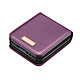 Avizar Coque pour Samsung Galaxy Z Flip 6 Dos Cuir Vegan Intérieur Rigide Violet Foncé pas cher