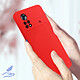 Acheter Avizar Coque pour Xiaomi Poco X4 Pro 5G Silicone Semi-rigide Finition Soft-touch Fine  rouge