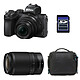 NIKON Z50 + Z 16-50 + Z 50-250 + Sac + Carte SD 8 Go PROMO GARANTIE 3 ans. MATERIEL PROVENANCE NIKON FRANCE. Emballage securisé de vos commandes. Livré avec Facture dont TVA.