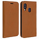 Avizar Étui Samsung Galaxy A40 Housse Folio Cuir Support Vidéo camel - Étui Flip book cover spécialement conçu pour Samsung Galaxy A40