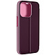 Avizar Étui Clear View pour iPhone 15 Pro Max Clapet Miroir Fonction Support  Violet - Protection en polycarbonate violet, collection Mirror Cover, avec clapet Clear View spécialement conçu pour votre iPhone 15 Pro Max