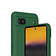 Avis Evetane Coque Google Pixel 6A Silicone liquide Verte + 2 Vitres en Verre trempé Protection écran Antichocs